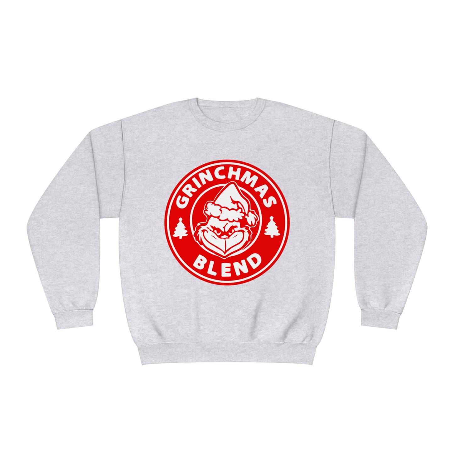 Grinchmas Coffee Red Unisex NuBlend® Crewneck Sweatshirt