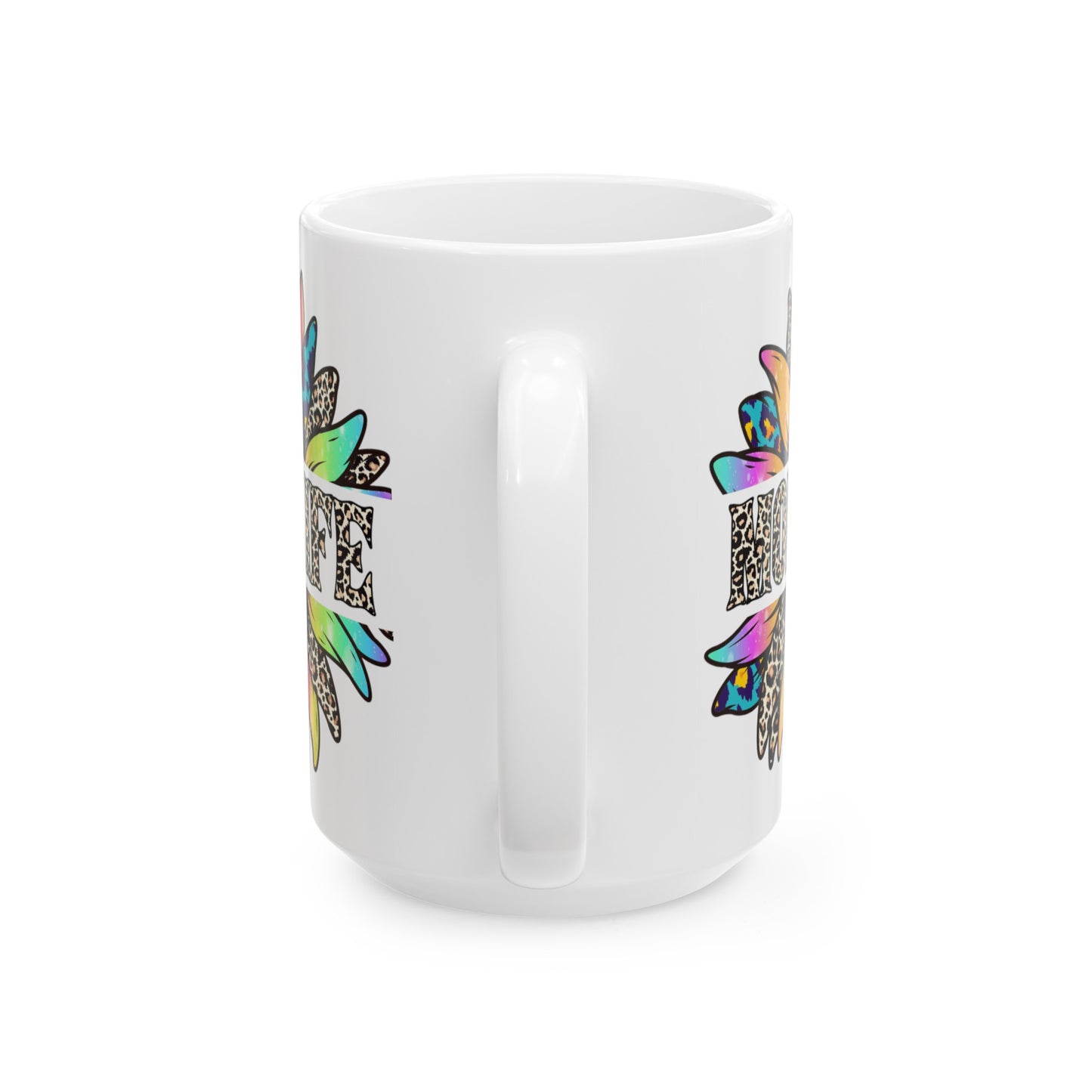 Mom Life Ceramic Mug, (15oz)