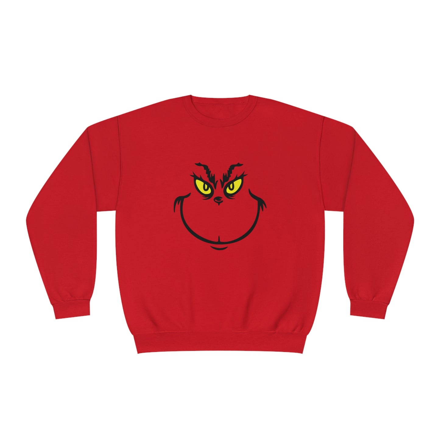 Grinch Face Unisex NuBlend® Crewneck Sweatshirt