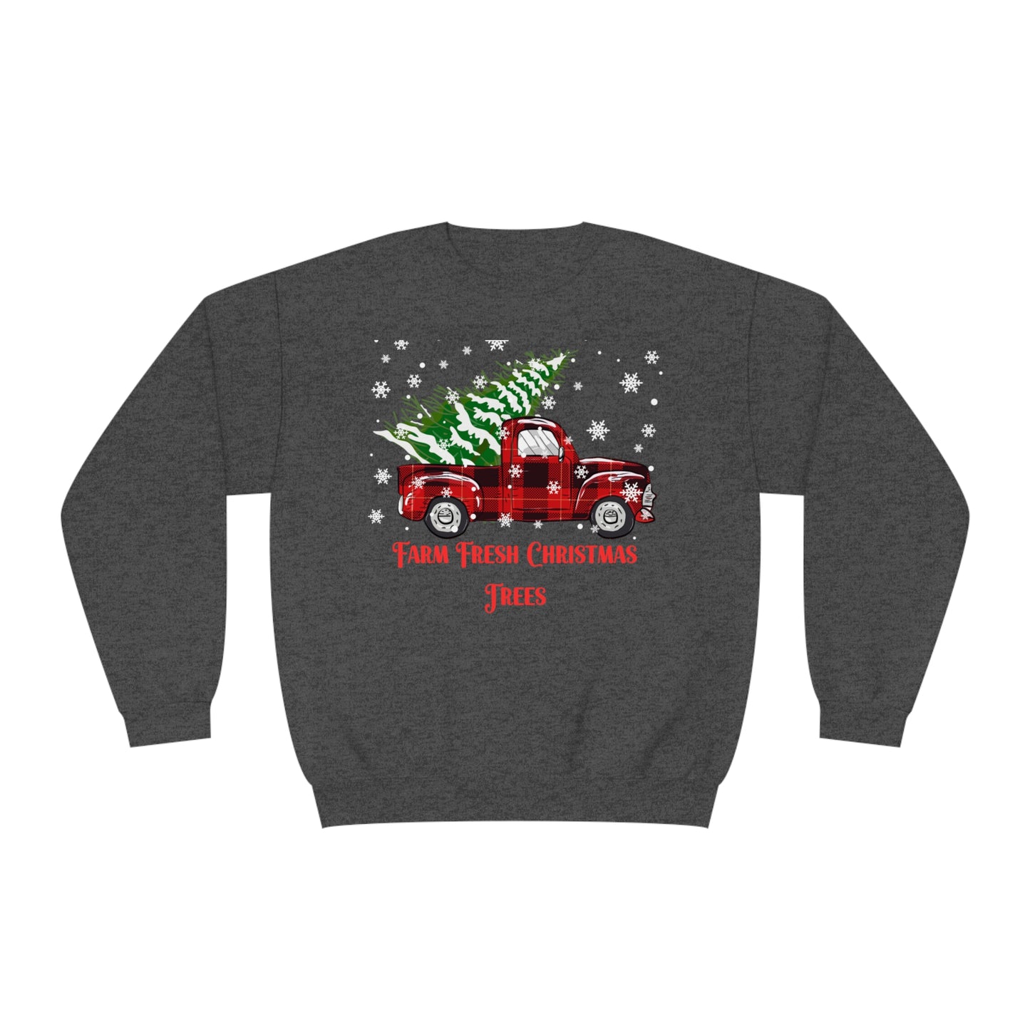 Farm Fresh Christmas Trees Unisex NuBlend® Crewneck Sweatshirt