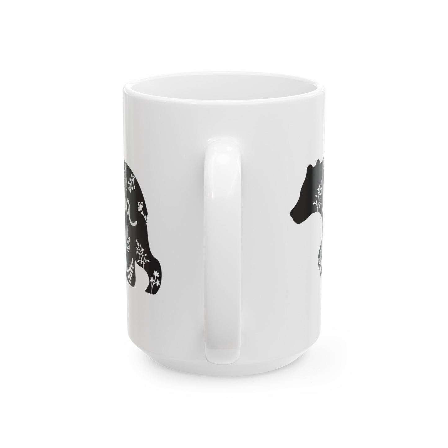 Mama Bear Ceramic Mug, (15oz)