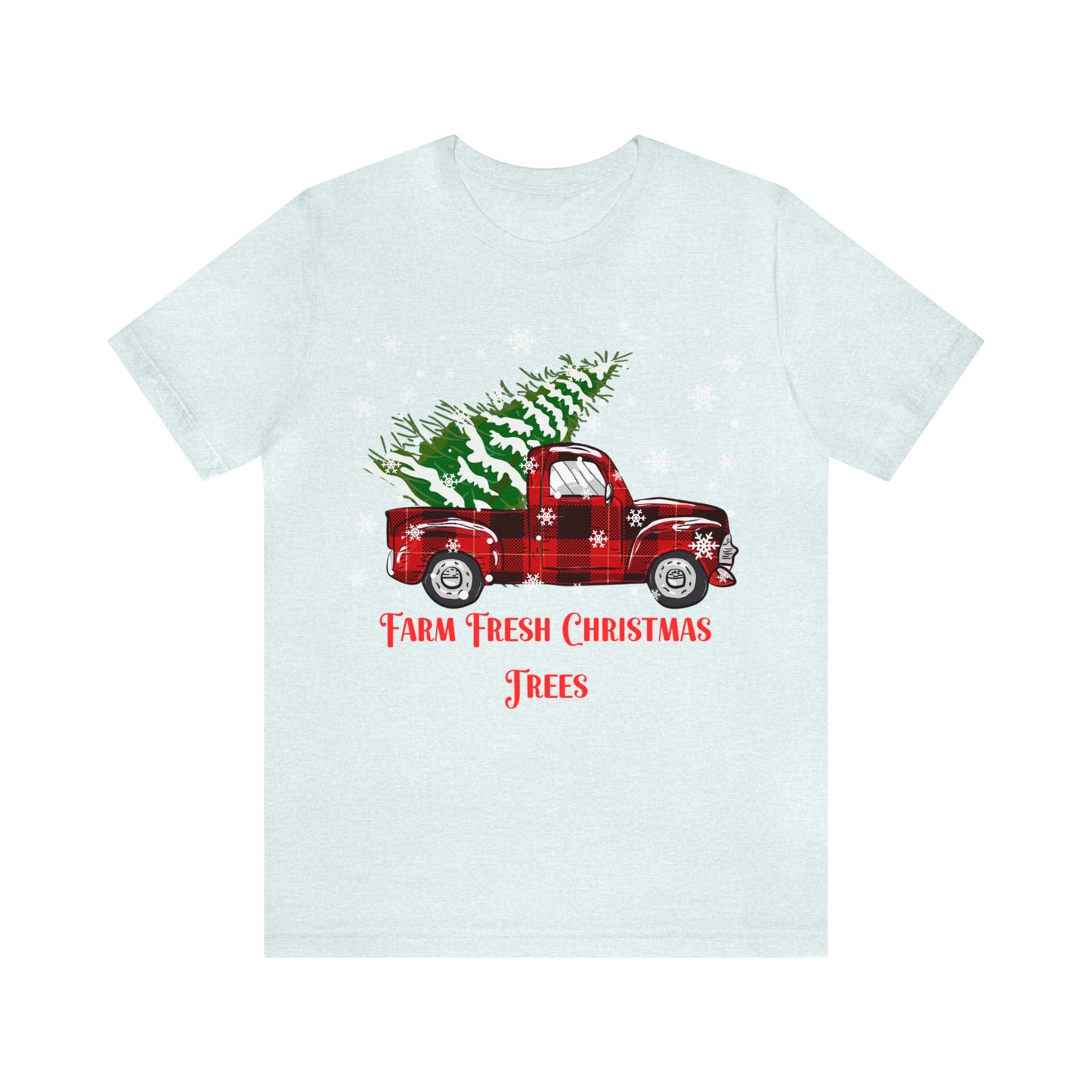 Farm Fresh Christmas Trees Unisex Jersey Short Sleeve Tee