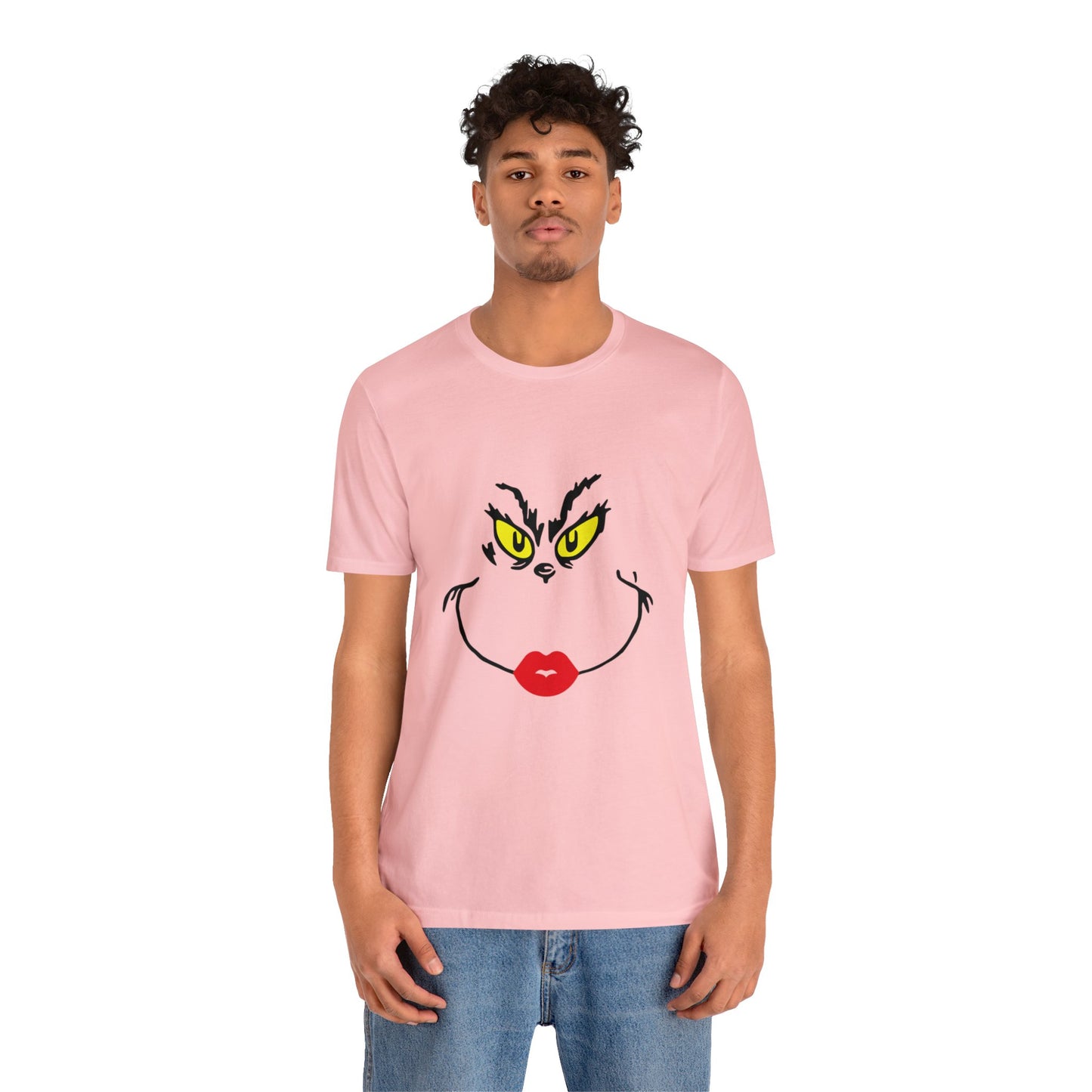 Grinch Face Unisex Jersey Short Sleeve Tee