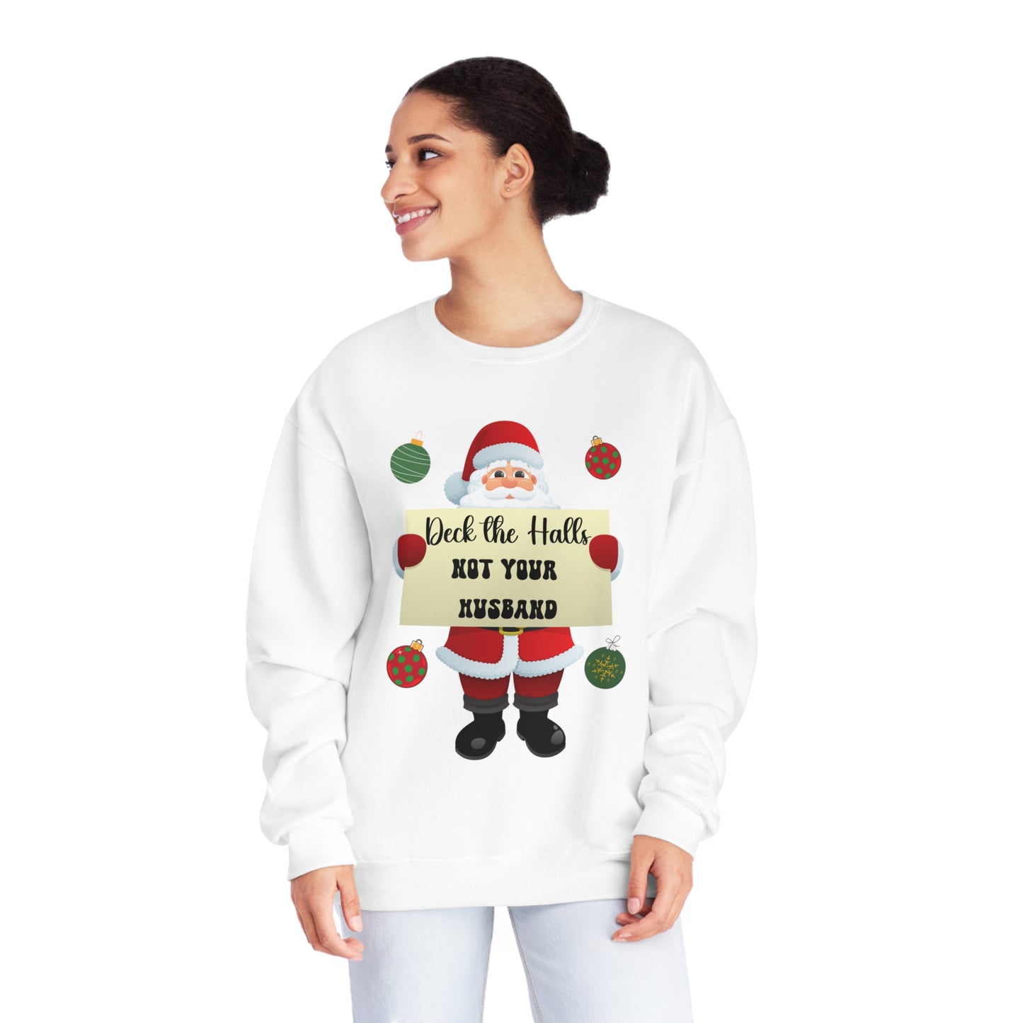 Deck the Halls Unisex NuBlend® Crewneck Sweatshirt