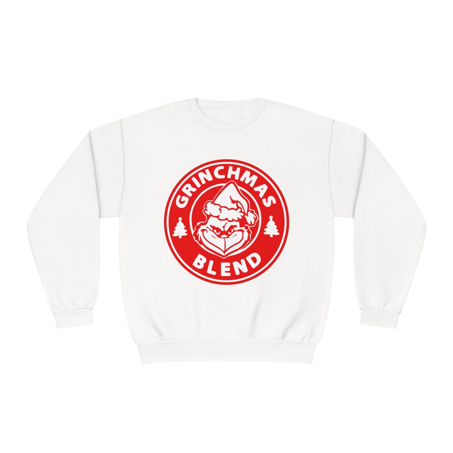 Grinchmas Coffee Red Unisex NuBlend® Crewneck Sweatshirt