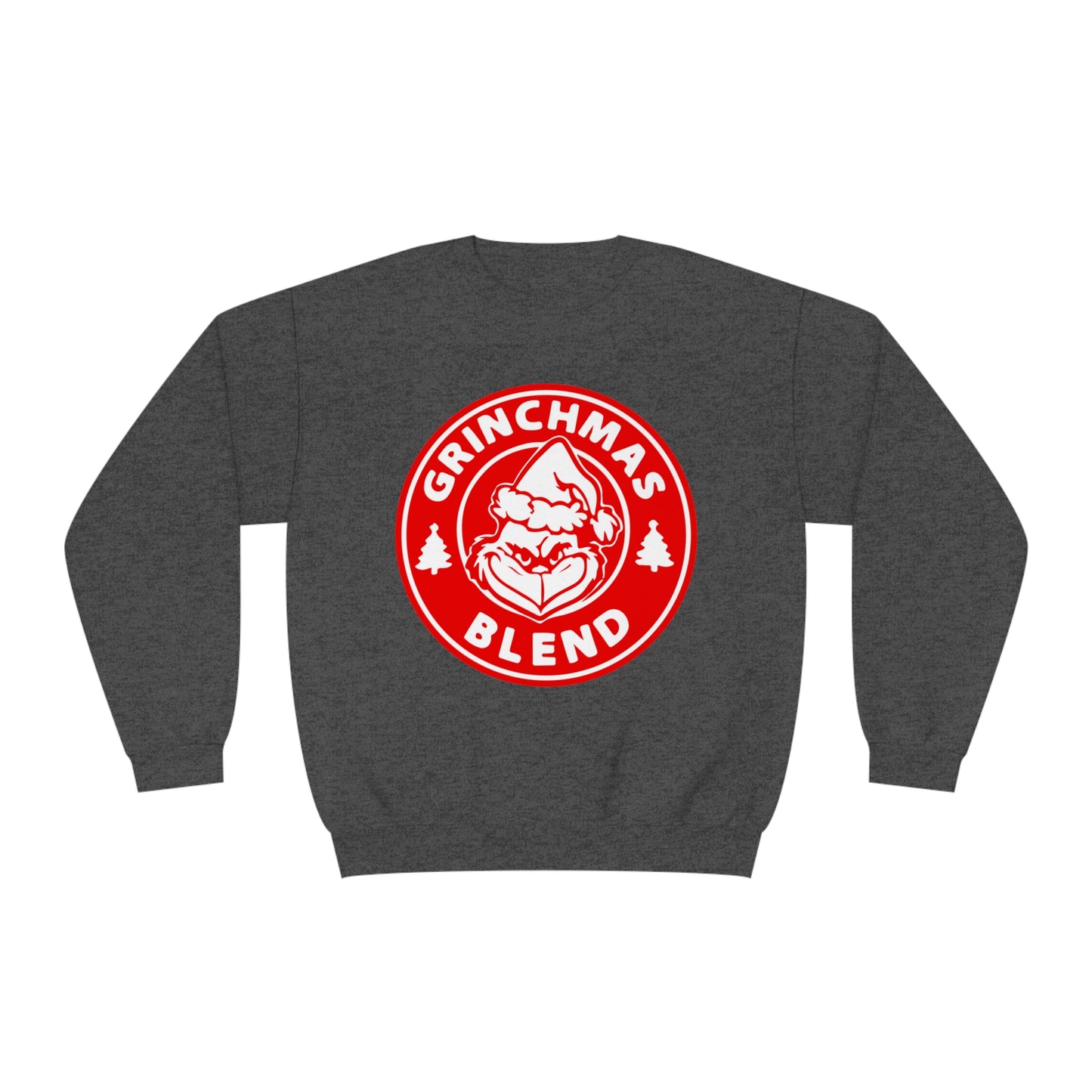 Grinchmas Coffee Red Unisex NuBlend® Crewneck Sweatshirt