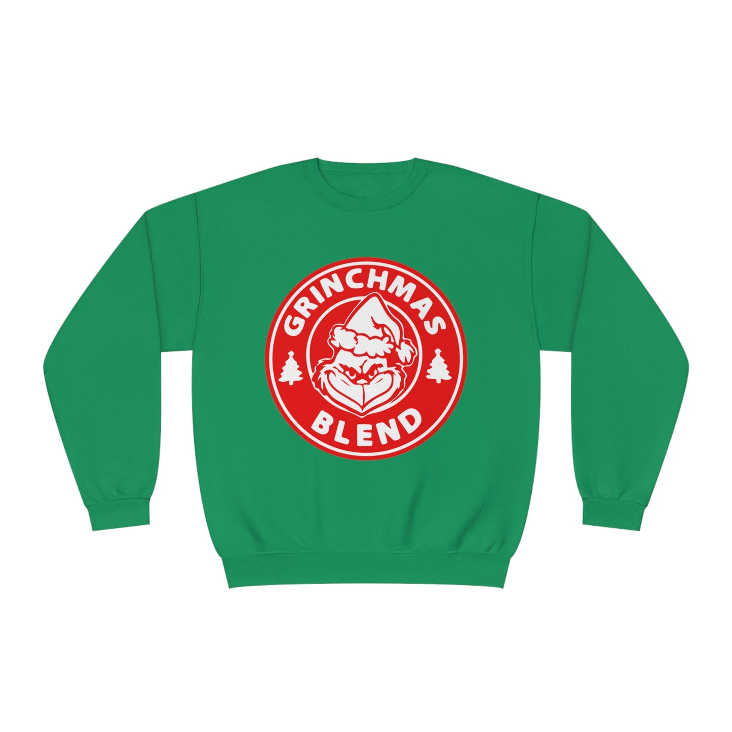 Grinchmas Coffee Red Unisex NuBlend® Crewneck Sweatshirt