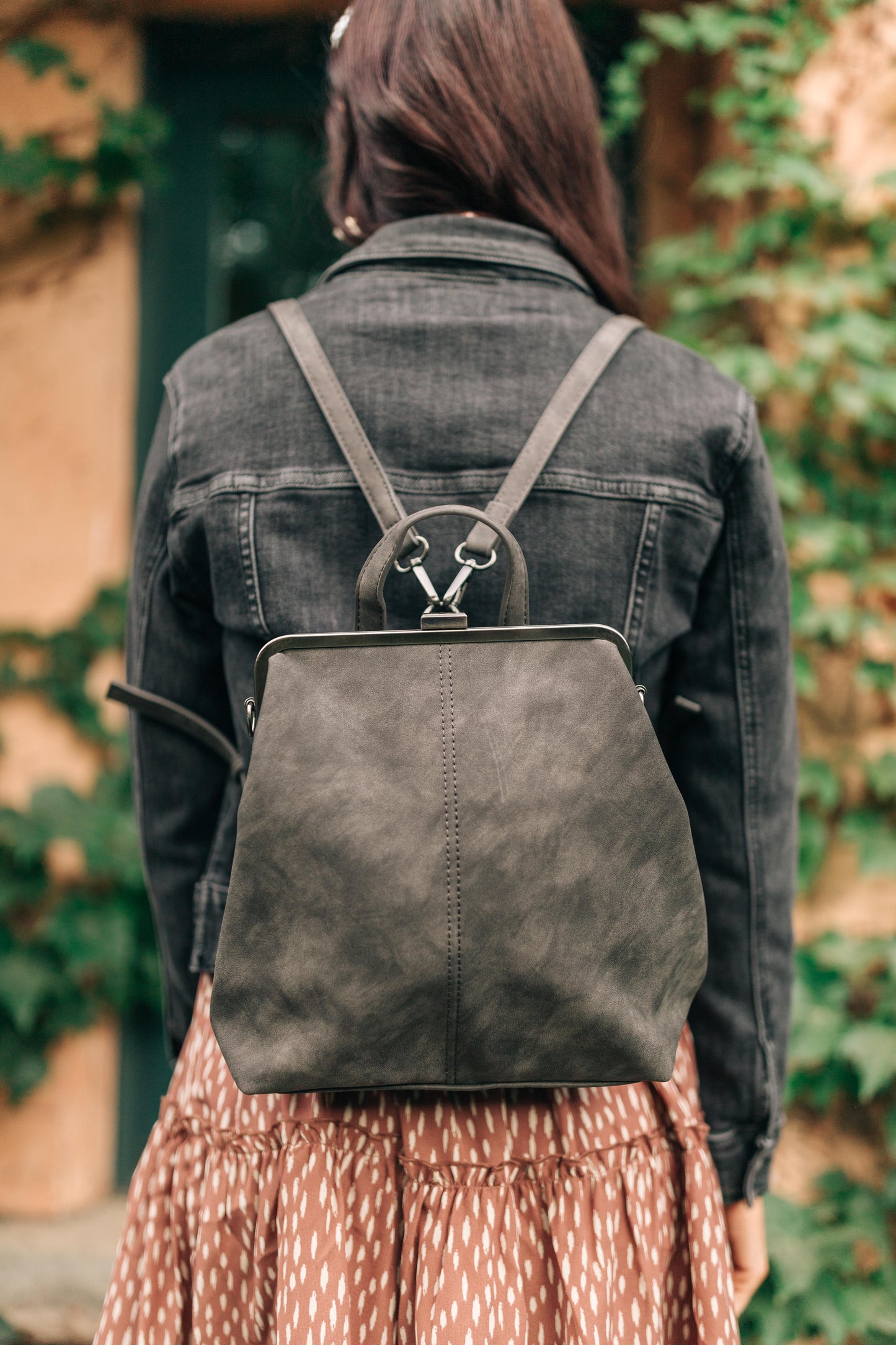 Bridget Backpack in Charcoal