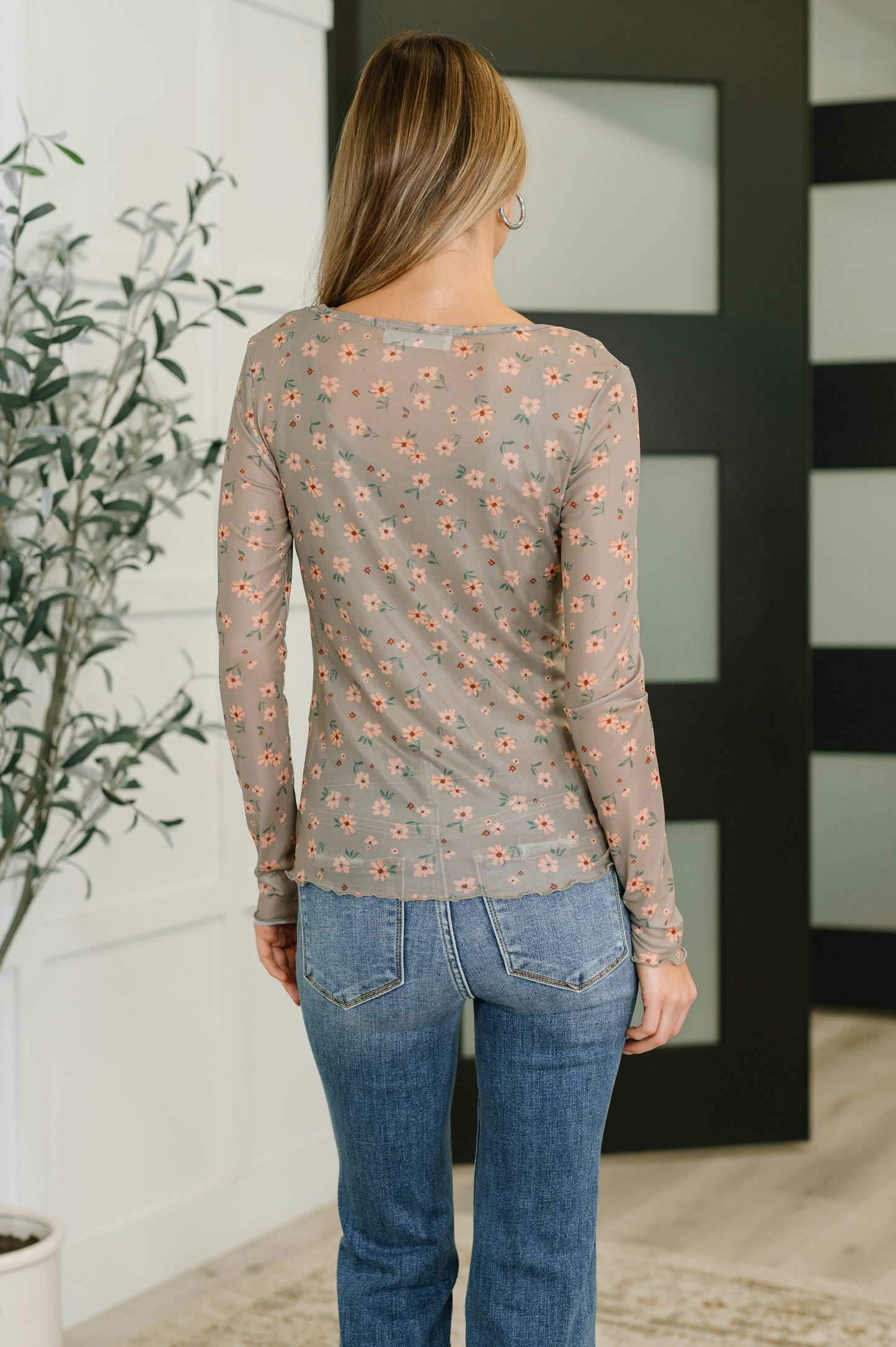 Easy Lovin' Mesh Layering Top