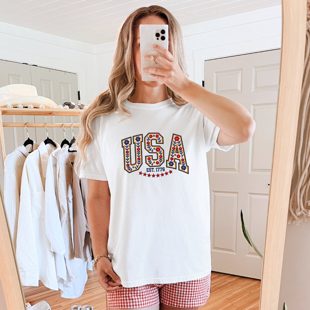Folk Art USA Graphic Tee