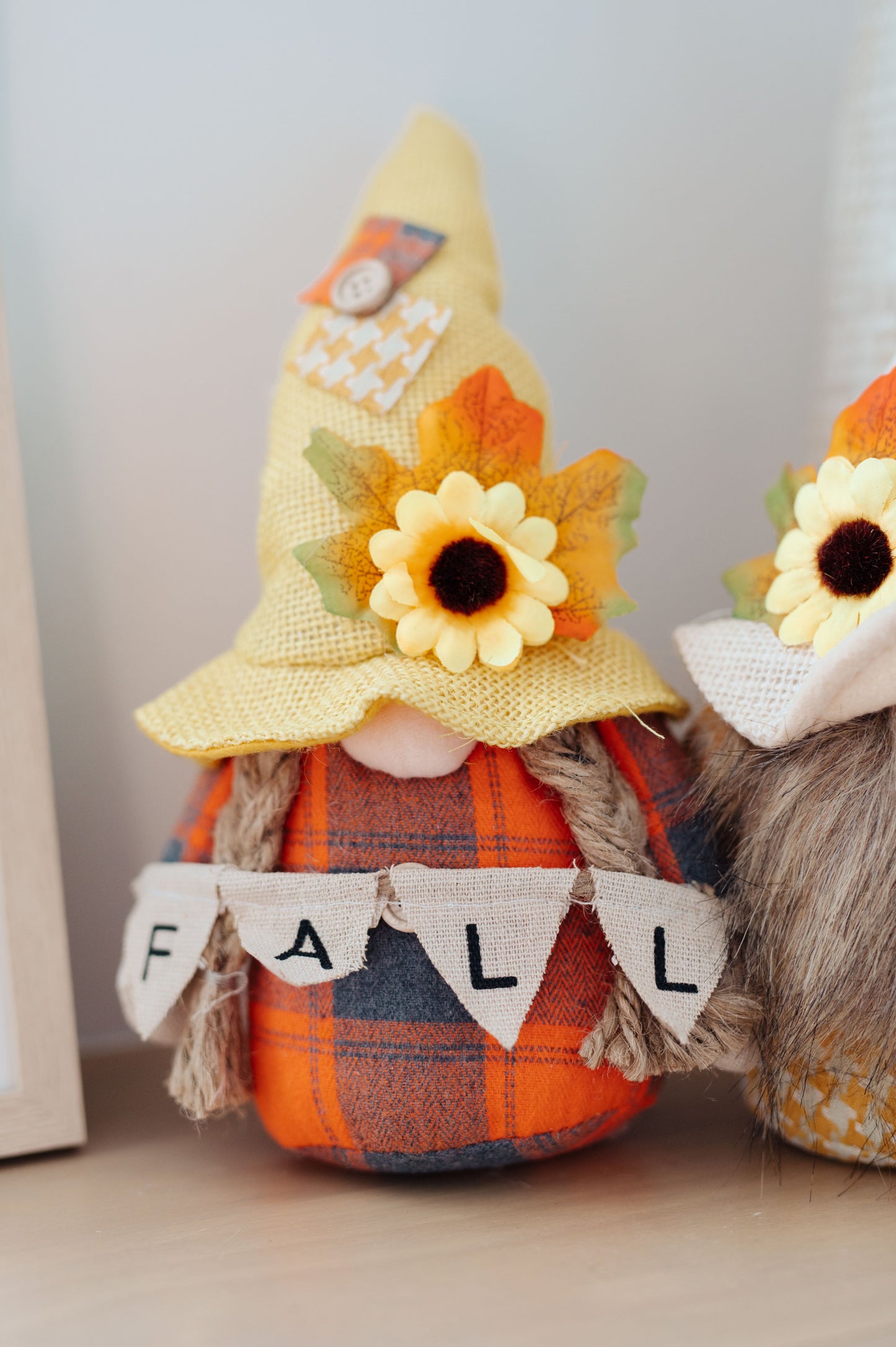 Fall Banner Gnomes Set of 2