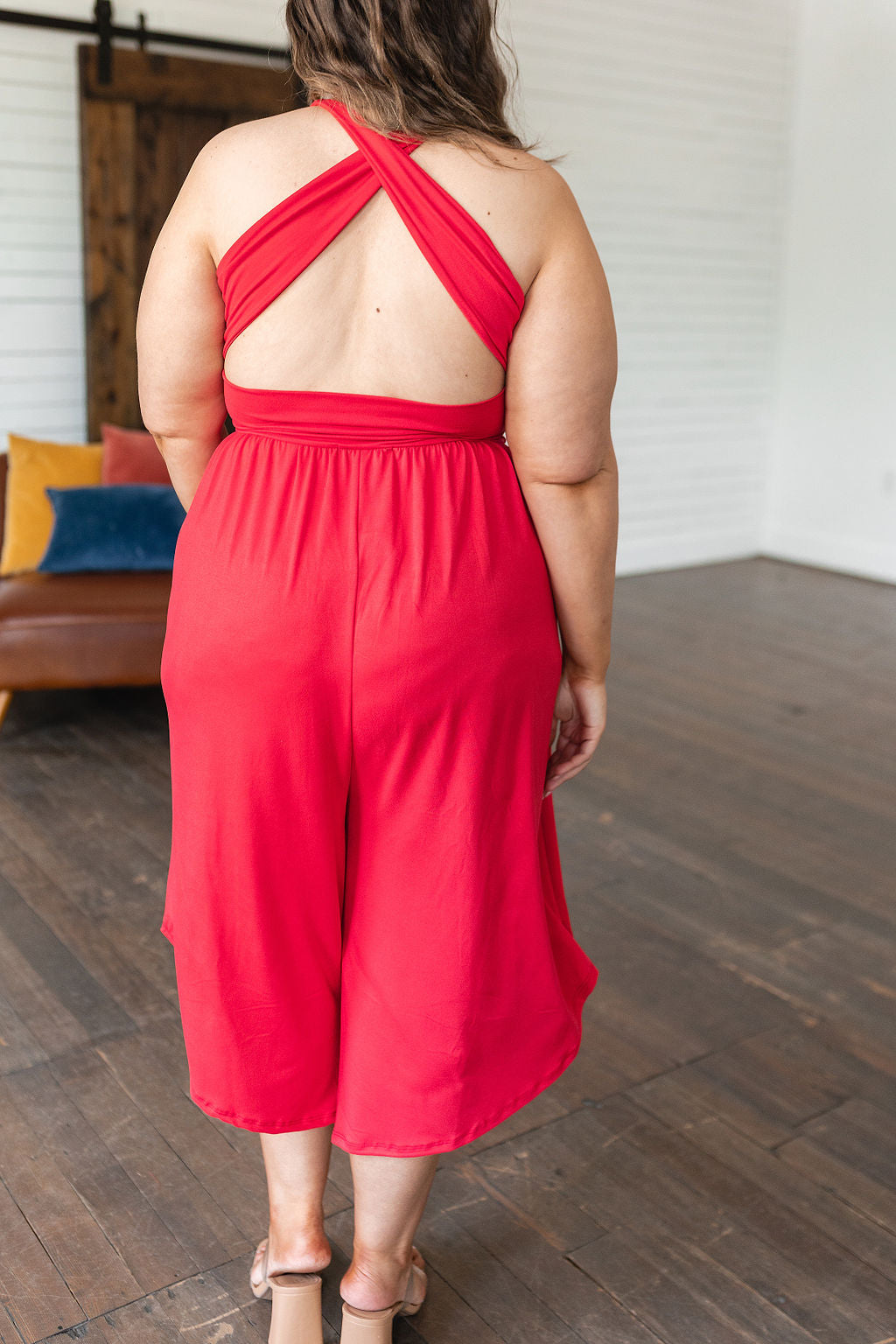 Good Idea Jumpsuit in Red